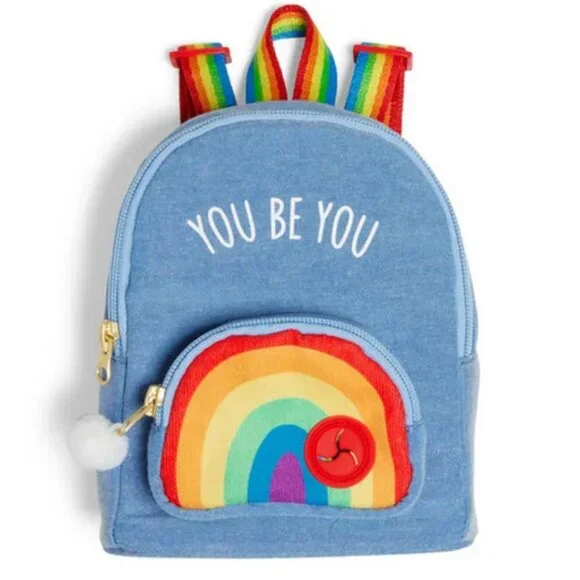 NWT ~ YOULY Pride Dog Backpack, Large/X-Large, Rainbow Design "You Be You" - Picture 4 of 9